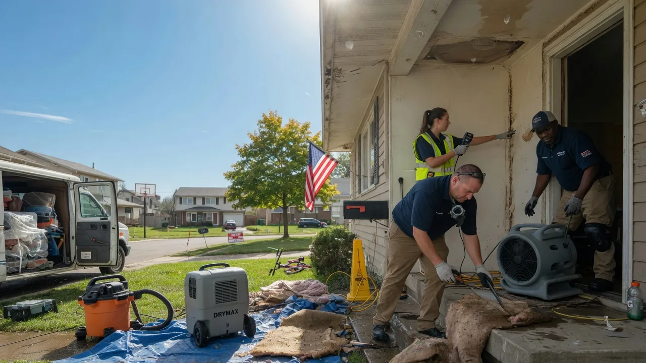 Water Damage Restoration in Lincoln University, PA near me